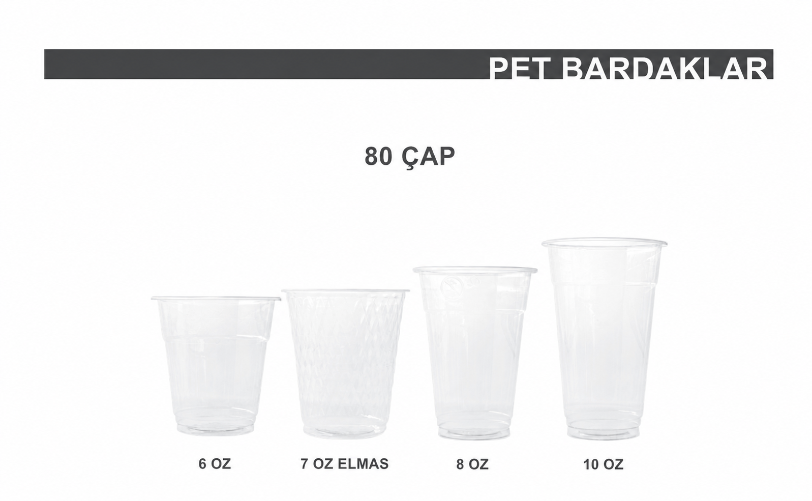 80 ÇAP PET BARDAK EKO GR.