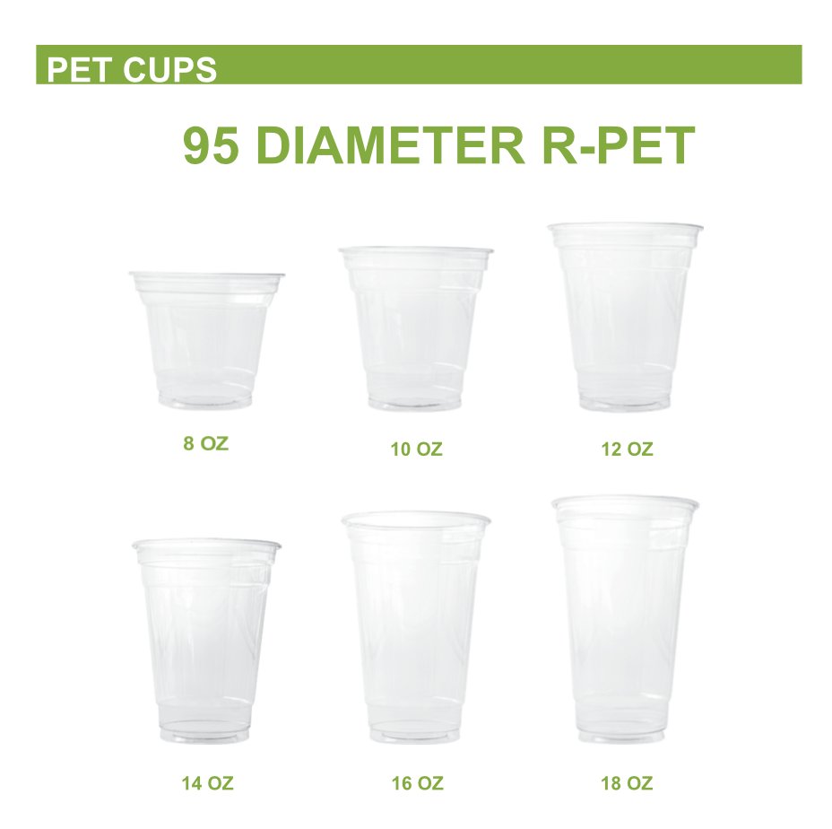 95 DIA PET CUP ECO