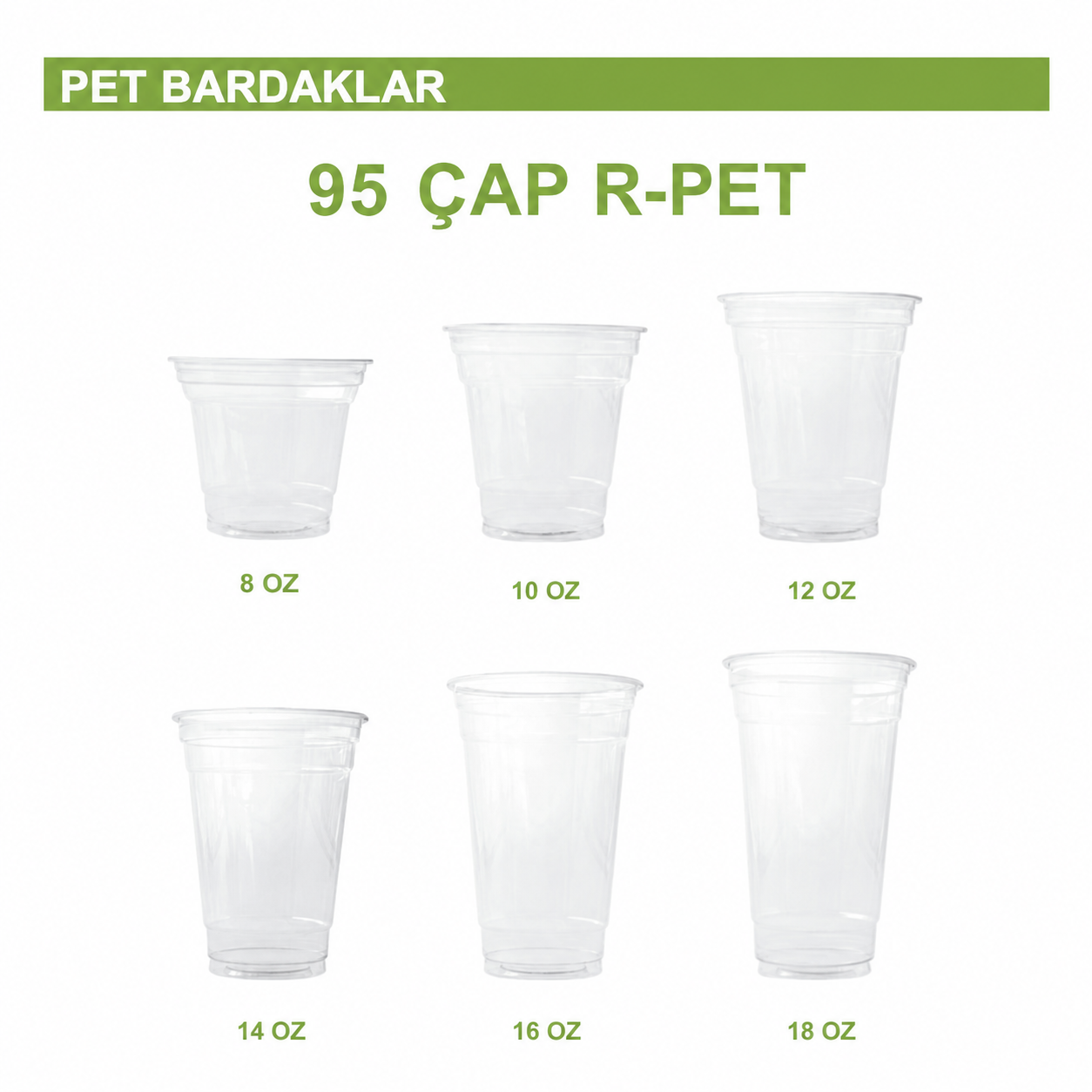 95 ÇAP R-PET BARDAK EKO